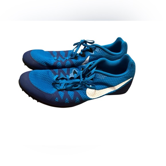 Nike Zoom Rival M 8 Track Spikes Cobalt Men’s 10.5 With Spikes - Picture 2 of 9
